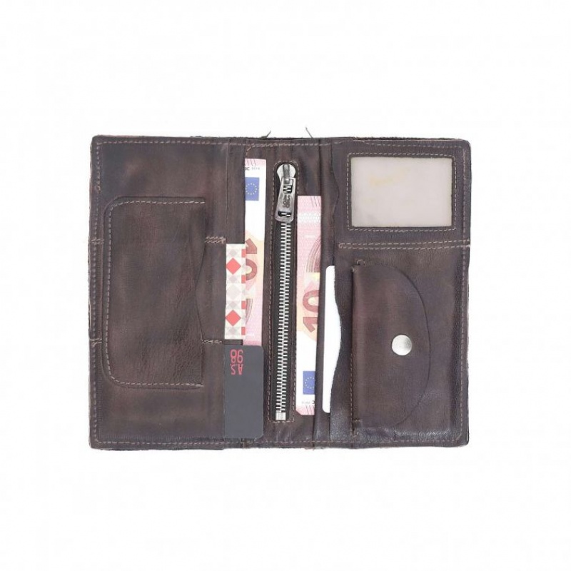 Chocolate A.S.98 Austen Unisex Wallets | CA-DJBPT-1486