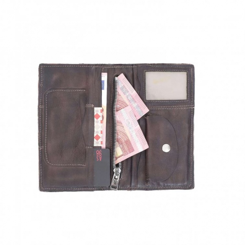 Chocolate A.S.98 Austen Unisex Wallets | CA-DJBPT-1486