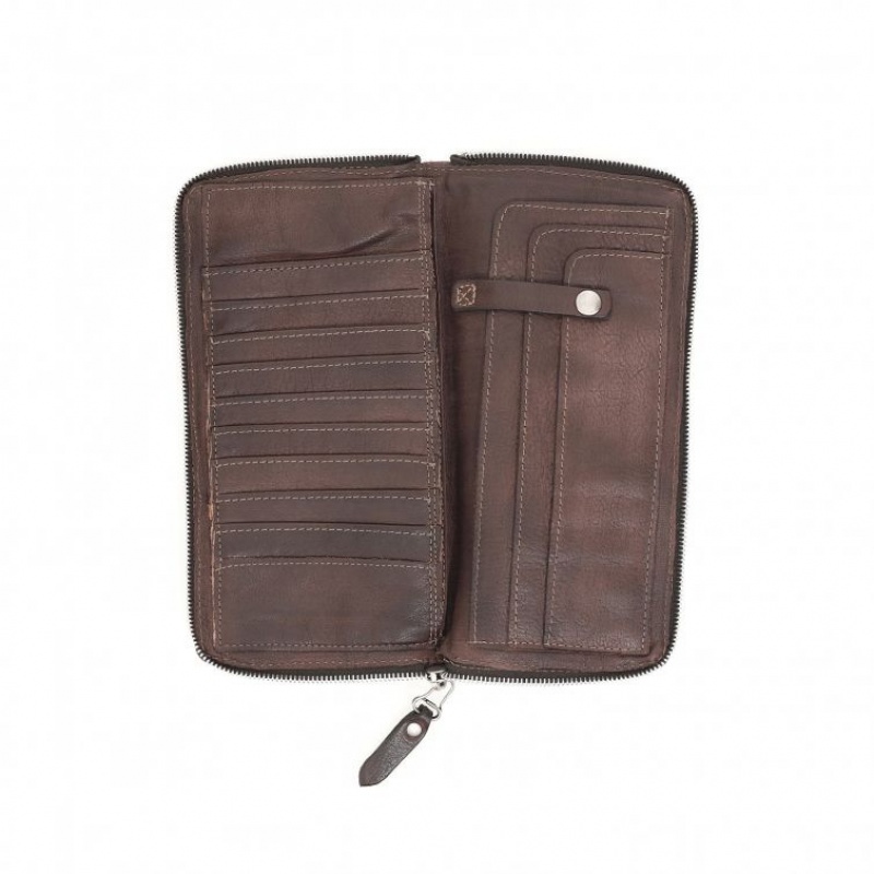 Chocolate A.S.98 Bertram Unisex Wallets | CA-SGHMO-8071