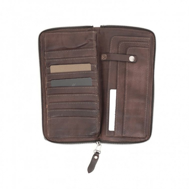 Chocolate A.S.98 Bertram Unisex Wallets | CA-SGHMO-8071