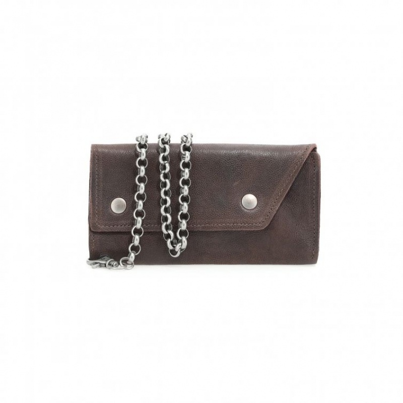 Chocolate A.S.98 Brock Unisex Wallets | CA-LEXRC-8029