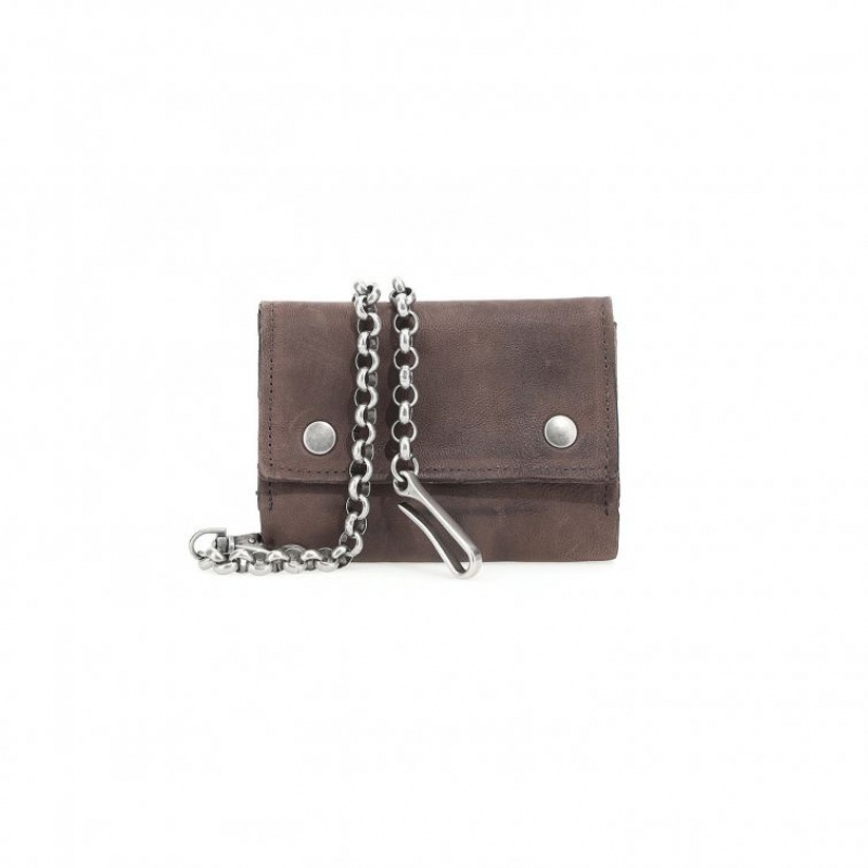 Chocolate A.S.98 Buck Unisex Wallets | CA-CDTAG-1294