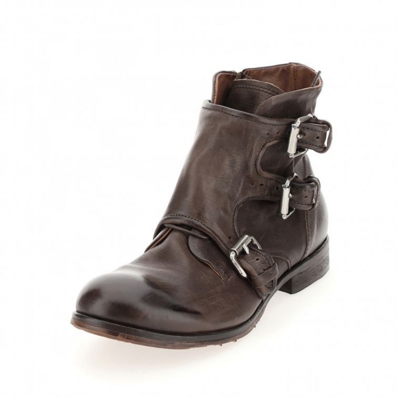 Chocolate A.S.98 Clash 401202 Men's Ankle boots | CA-BIOAF-8079