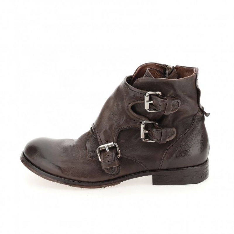 Chocolate A.S.98 Clash 401202 Men's Ankle boots | CA-BIOAF-8079