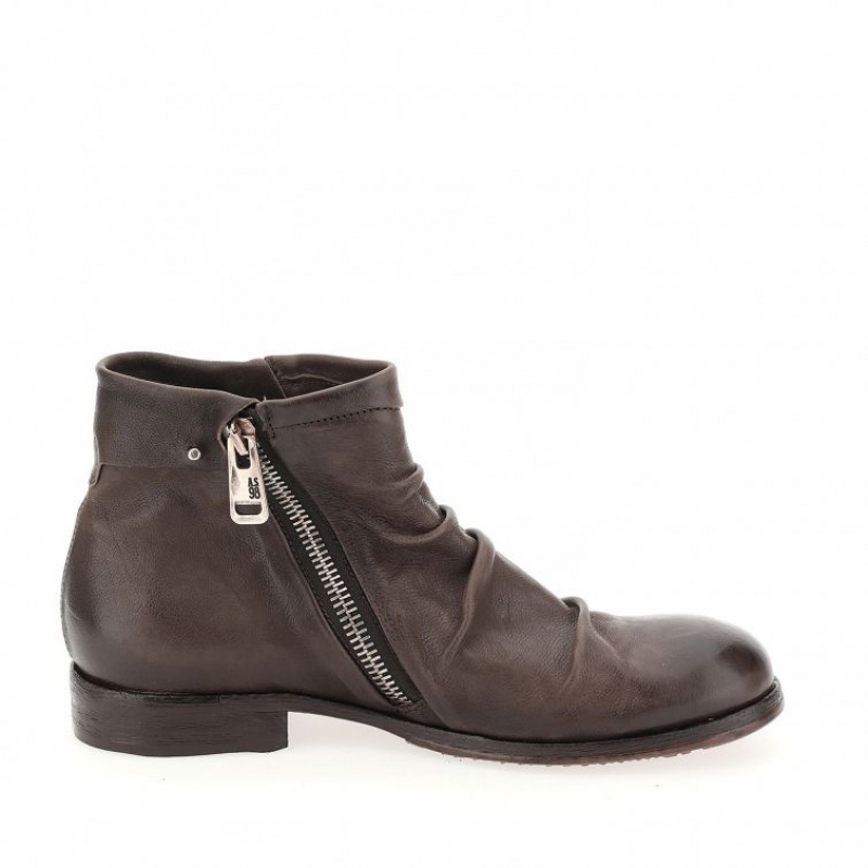 Chocolate A.S.98 Clash 401216 Men's Ankle boots | CA-VFOZN-9856