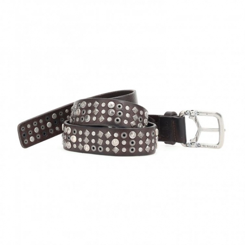 Chocolate A.S.98 Joe Unisex Belts | CA-RQMVT-9701