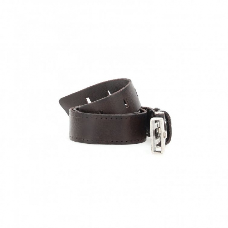 Chocolate A.S.98 Kam Unisex Belts | CA-RVLEP-6254