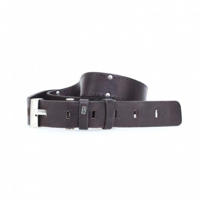 Chocolate A.S.98 Kam Unisex Belts | CA-RVLEP-6254