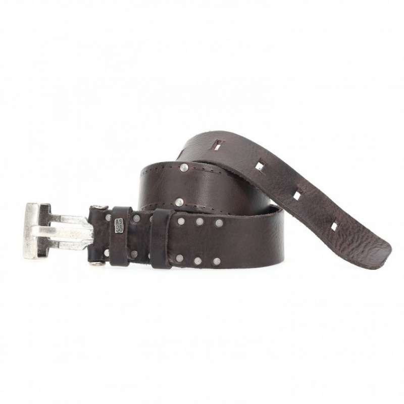 Chocolate A.S.98 Kam Unisex Belts | CA-RVLEP-6254