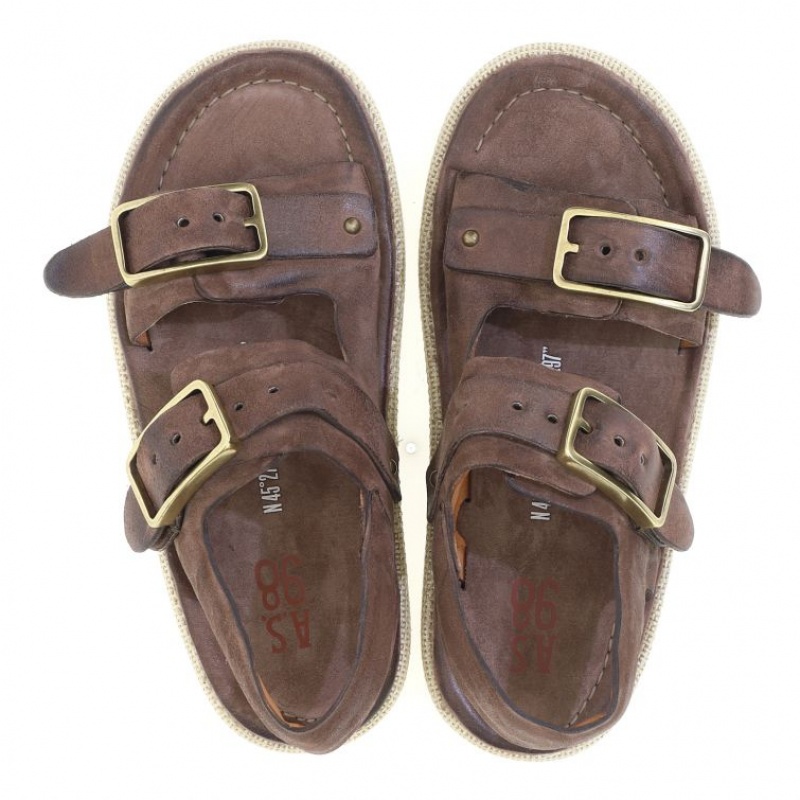 Chocolate A.S.98 Manuel Men's Sandals | CA-JXHDU-8541