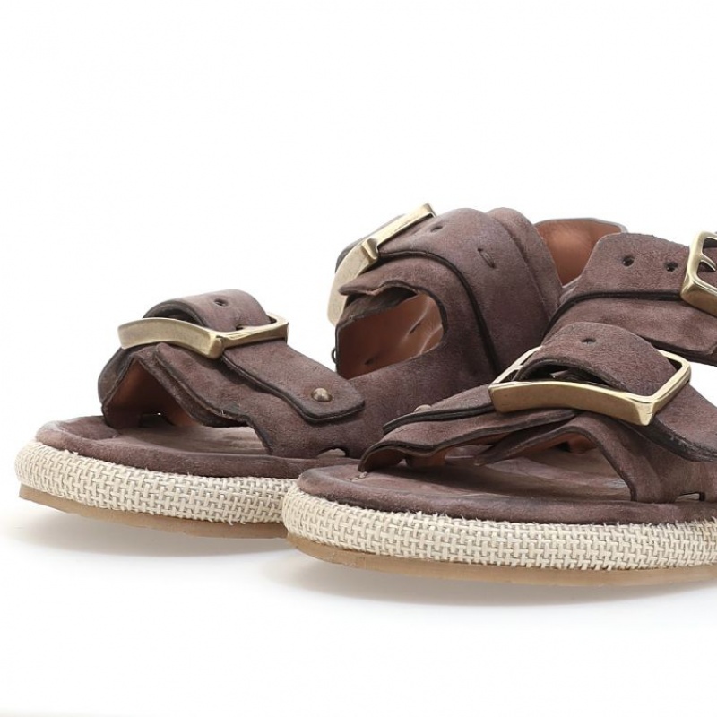 Chocolate A.S.98 Manuel Men's Sandals | CA-JXHDU-8541