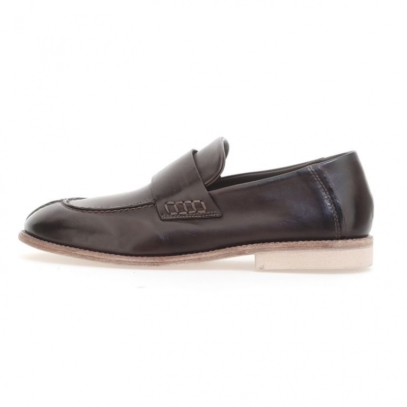 Chocolate A.S.98 Ogden Men's flat shoes | CA-RNELU-8359