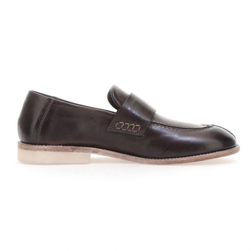 Chocolate A.S.98 Ogden Men's flat shoes | CA-RNELU-8359