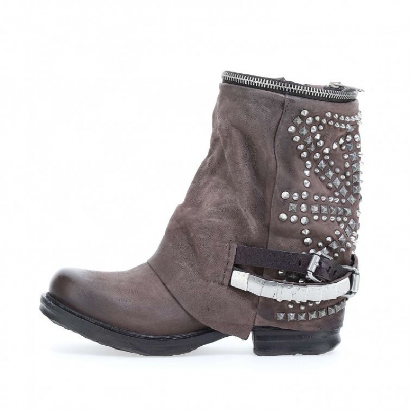 Chocolate A.S.98 Saintec 259216 Women's Ankle boots | CA-FJGUH-3260