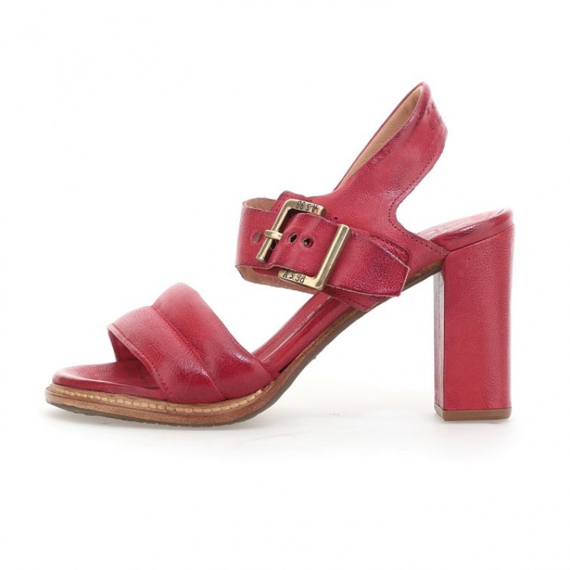 Dark Red A.S.98 Brittany Women's Sandals | CA-FEBOL-7041