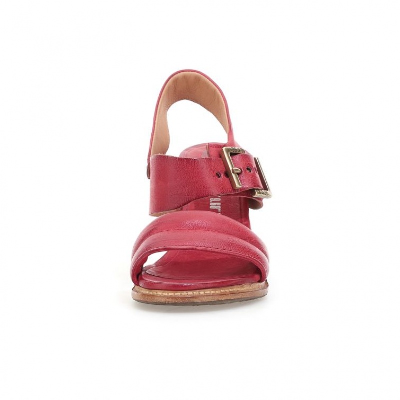 Dark Red A.S.98 Brittany Women's Sandals | CA-FEBOL-7041