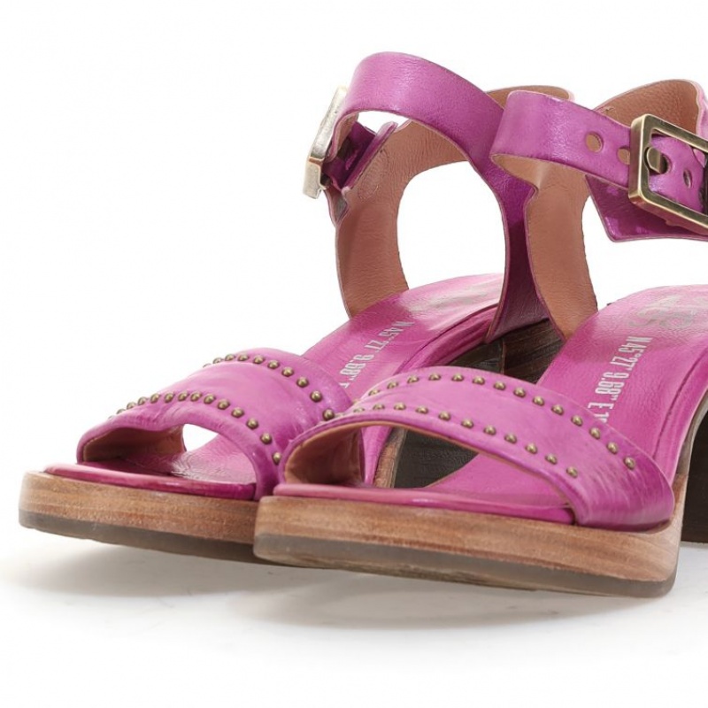 Fuchsia A.S.98 Abnor Women's Sandals | CA-OMRAP-1753