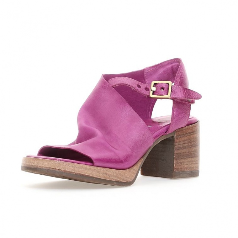 Fuchsia A.S.98 Amice Women's Sandals | CA-MFREH-6758