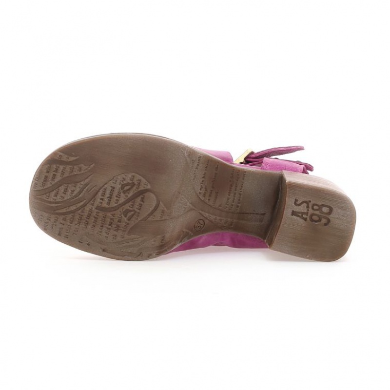 Fuchsia A.S.98 Amice Women's Sandals | CA-MFREH-6758