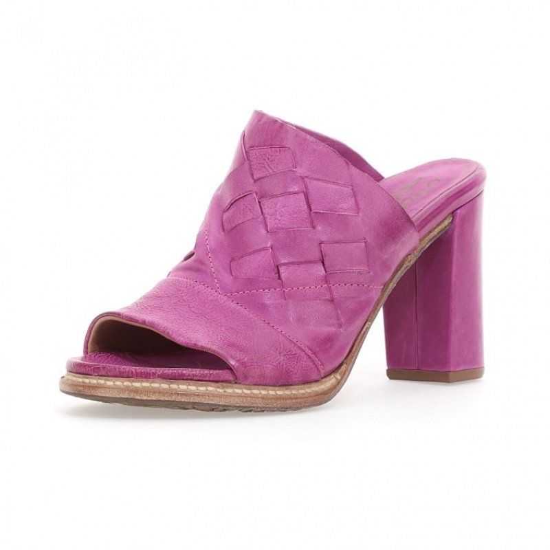 Fuchsia A.S.98 Belen Women's Sandals | CA-HZIBU-2978