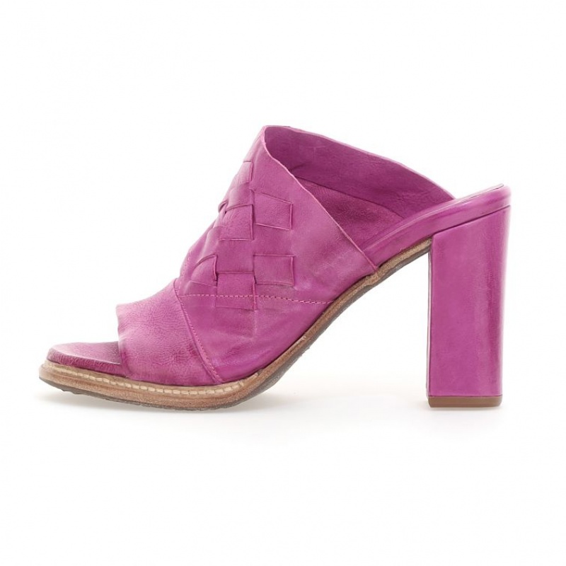 Fuchsia A.S.98 Belen Women's Sandals | CA-HZIBU-2978