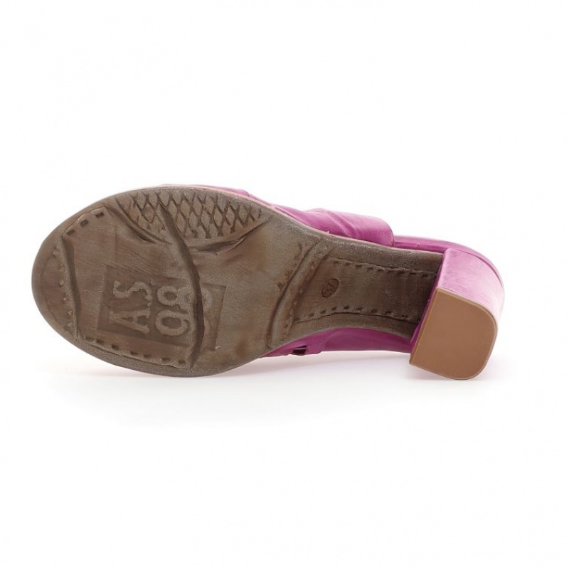 Fuchsia A.S.98 Belen Women's Sandals | CA-HZIBU-2978