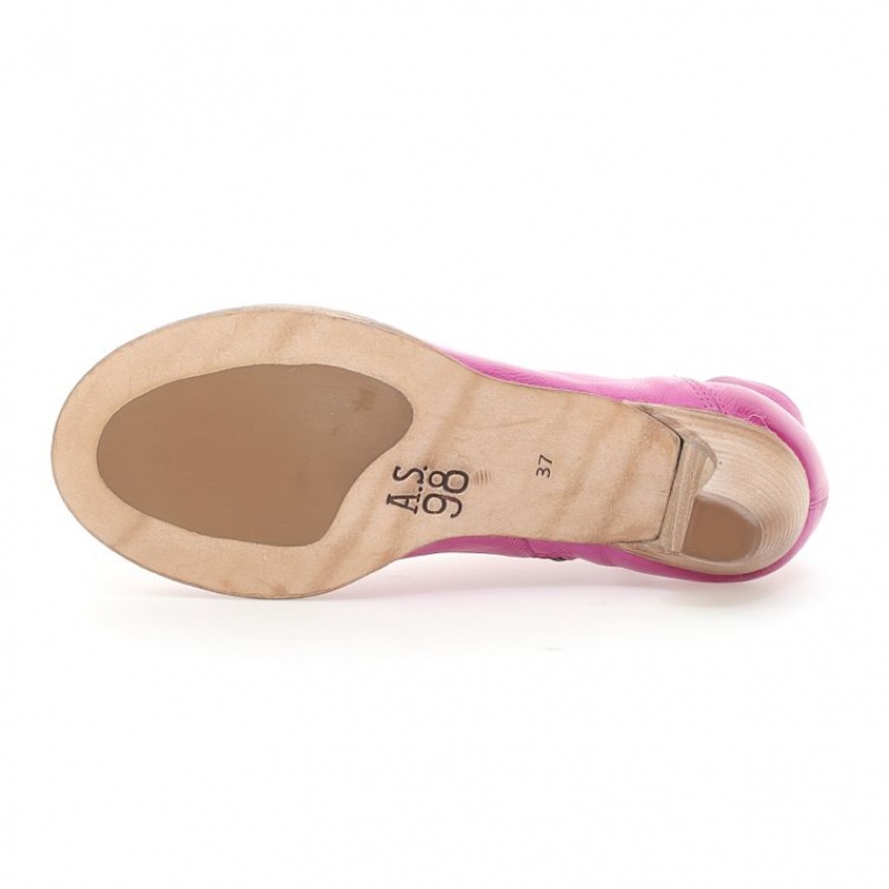 Fuchsia A.S.98 Blanch Women's Sandals | CA-SRYAV-4915