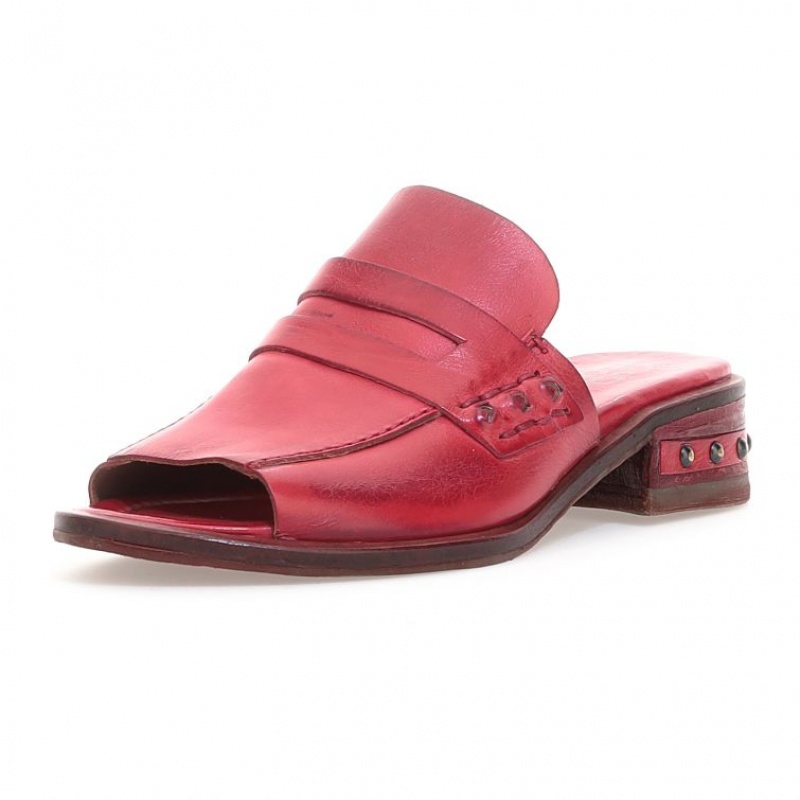 Fuchsia A.S.98 Godfrey Women's Mules | CA-IOKDB-1259