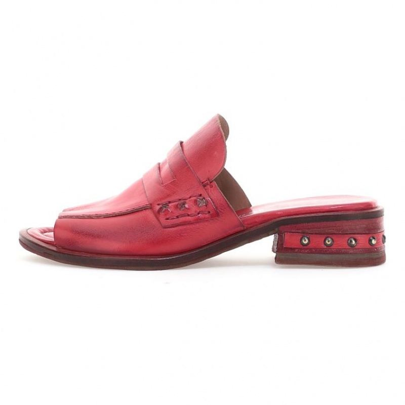 Fuchsia A.S.98 Godfrey Women's Mules | CA-IOKDB-1259