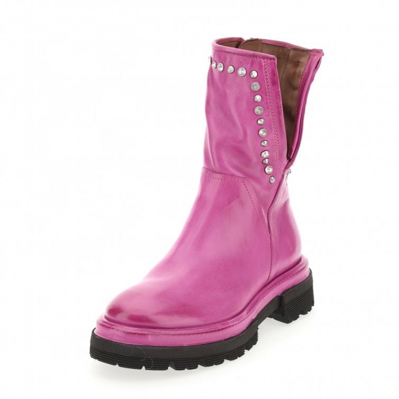 Fuchsia A.S.98 Heavenlux Women's Ankle boots | CA-VOWYE-0216