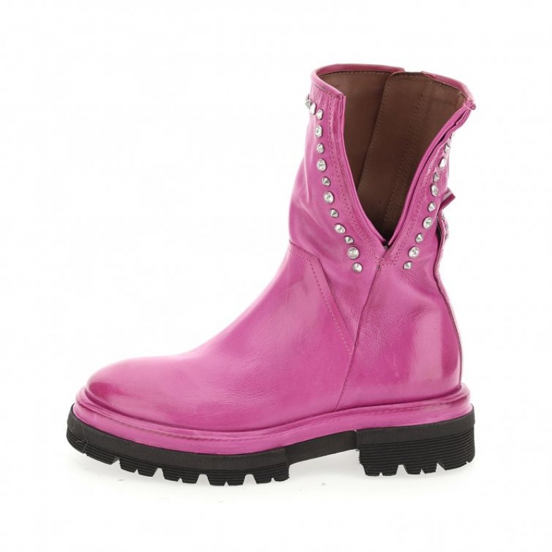 Fuchsia A.S.98 Heavenlux Women's Ankle boots | CA-VOWYE-0216