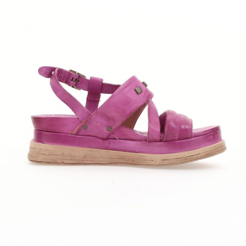 Fuchsia A.S.98 Lalla Women's Sandals | CA-UIFHT-1563