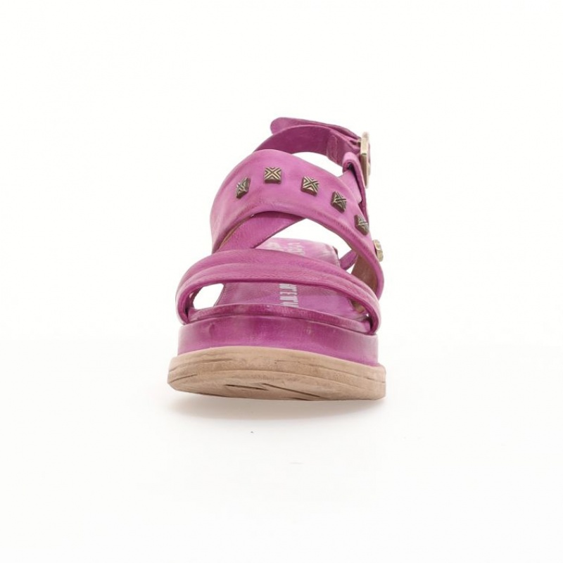 Fuchsia A.S.98 Lalla Women's Sandals | CA-UIFHT-1563