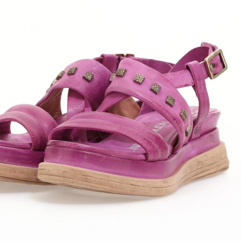 Fuchsia A.S.98 Lalla Women's Sandals | CA-UIFHT-1563