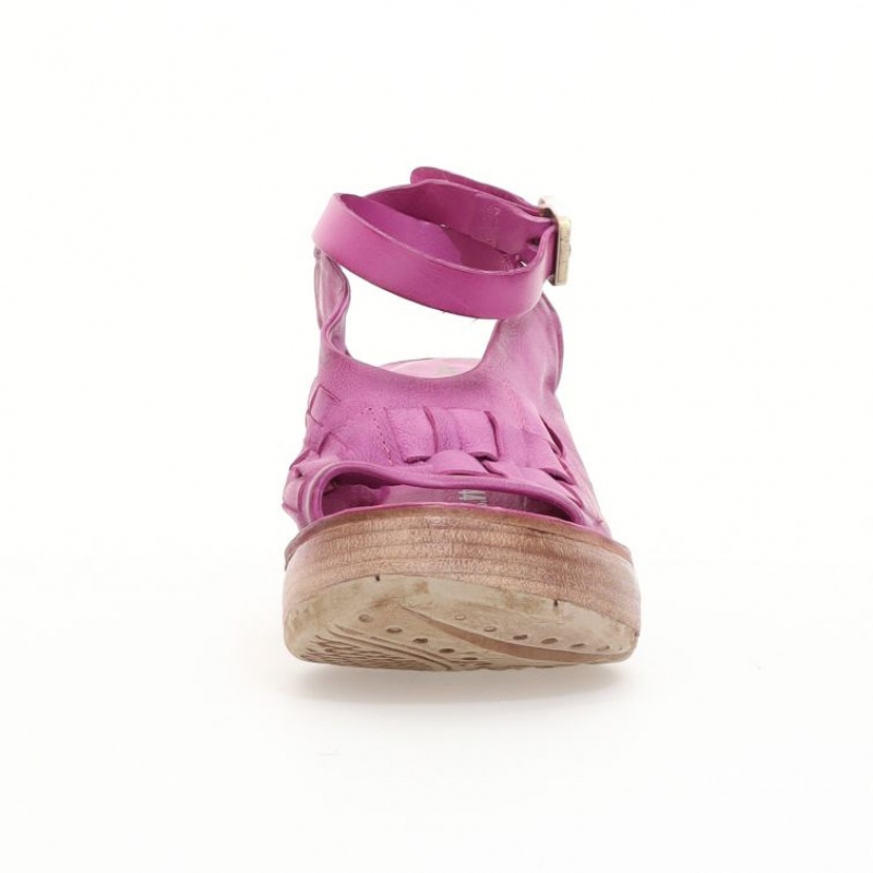 Fuchsia A.S.98 Nan Women's Sandals | CA-WIJDH-4175