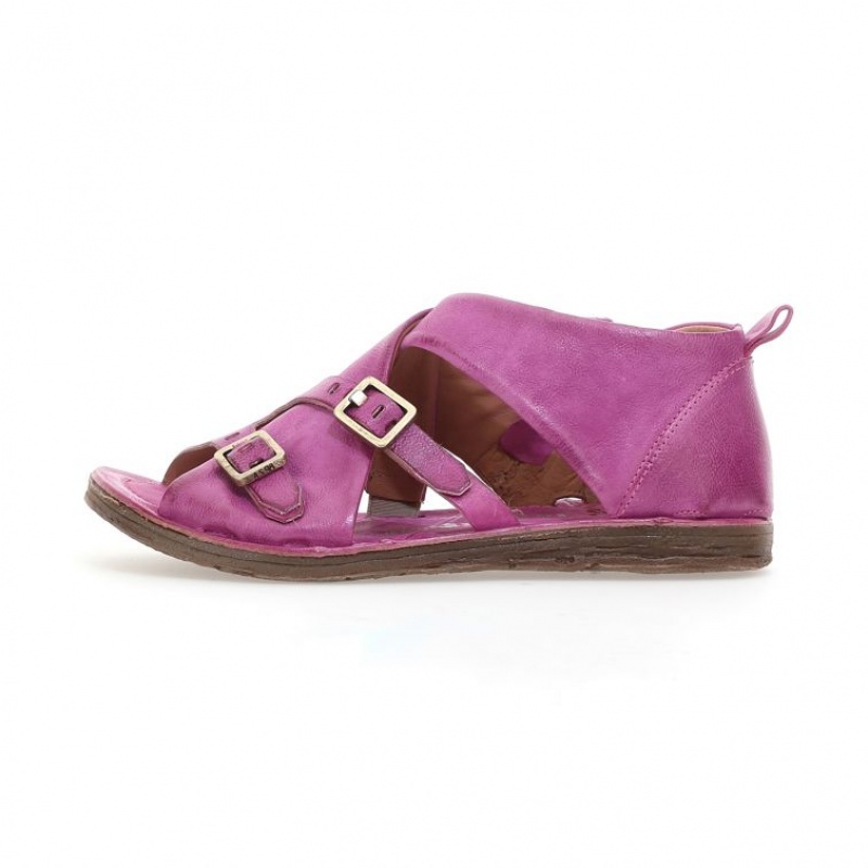 Fuchsia A.S.98 Ruth Women's Sandals | CA-PKCNL-6894