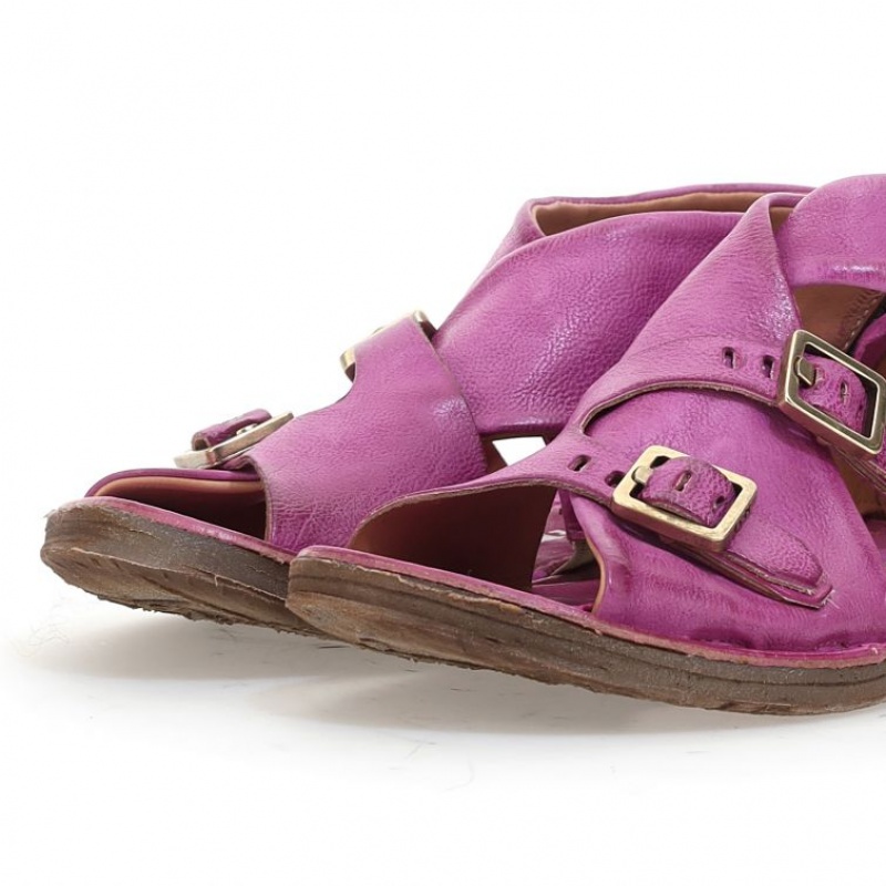 Fuchsia A.S.98 Ruth Women's Sandals | CA-PKCNL-6894