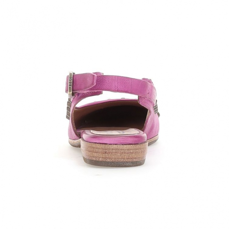 Fuchsia A.S.98 Zola Women's flat shoes | CA-PAUKI-0185