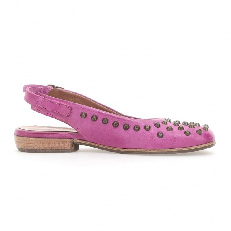 Fuchsia A.S.98 Zola Women's flat shoes | CA-PAUKI-0185