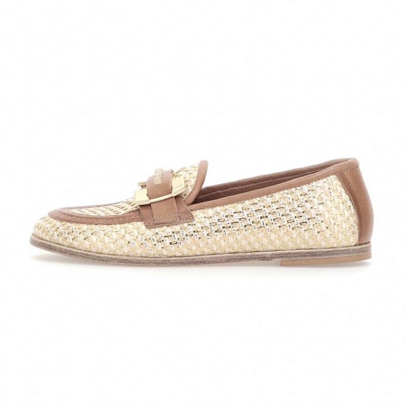 Gold A.S.98 Janele Women's flat shoes | CA-TQLNA-5619