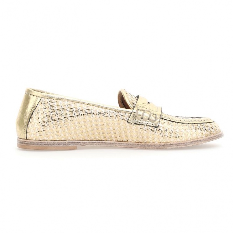 Gold A.S.98 Janene Women's flat shoes | CA-EWVJN-6187