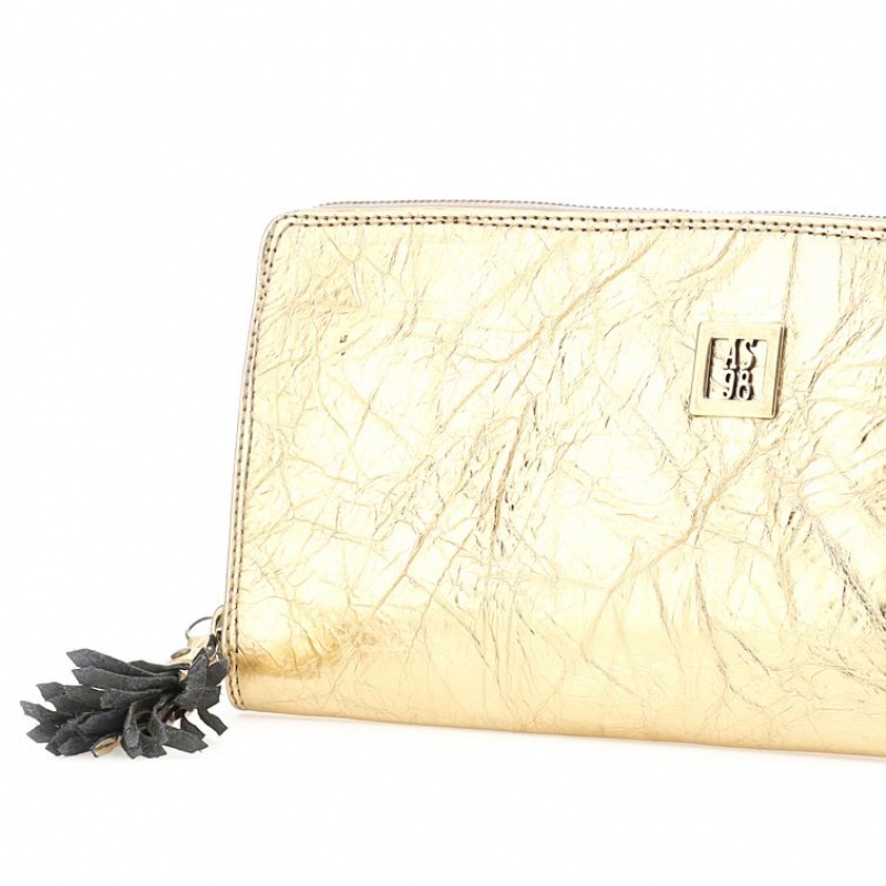 Gold A.S.98 Placida Unisex Wallets | CA-SJDWH-7109