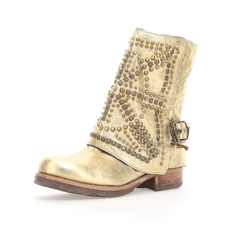 Gold A.S.98 Shana Women's Ankle boots | CA-TZOXB-8326