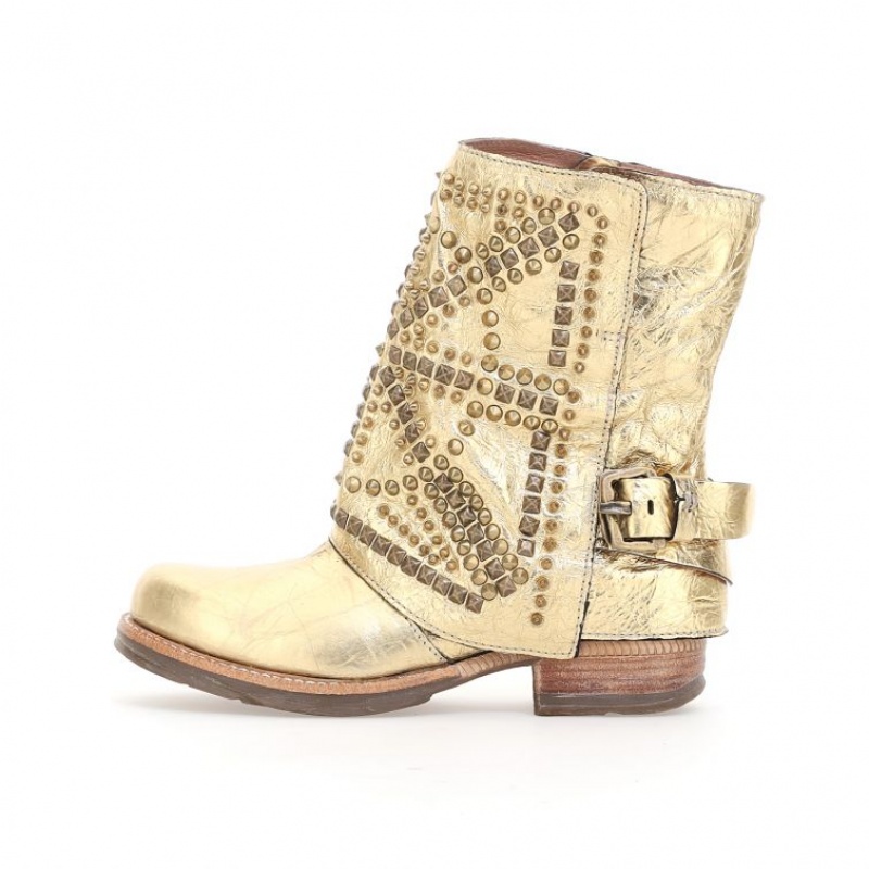 Gold A.S.98 Shana Women's Ankle boots | CA-TZOXB-8326