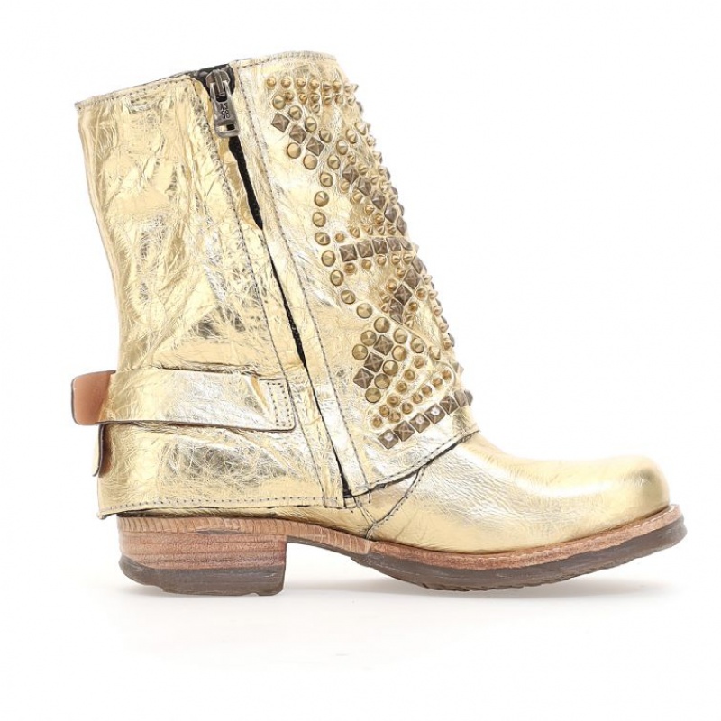 Gold A.S.98 Shana Women's Ankle boots | CA-TZOXB-8326