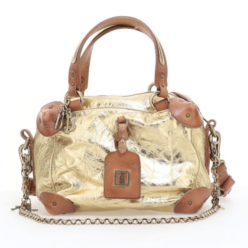 Gold A.S.98 Siena Women's Bags | CA-JGMBU-5364