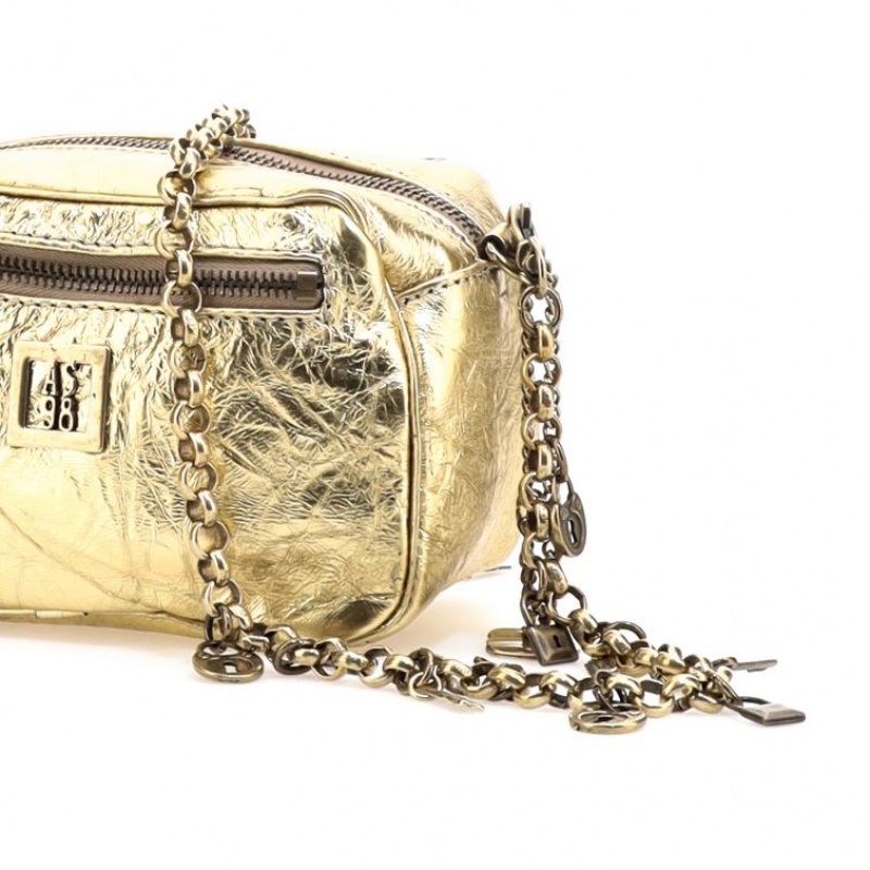 Gold A.S.98 Soleil Women's Bags | CA-QCINP-9428