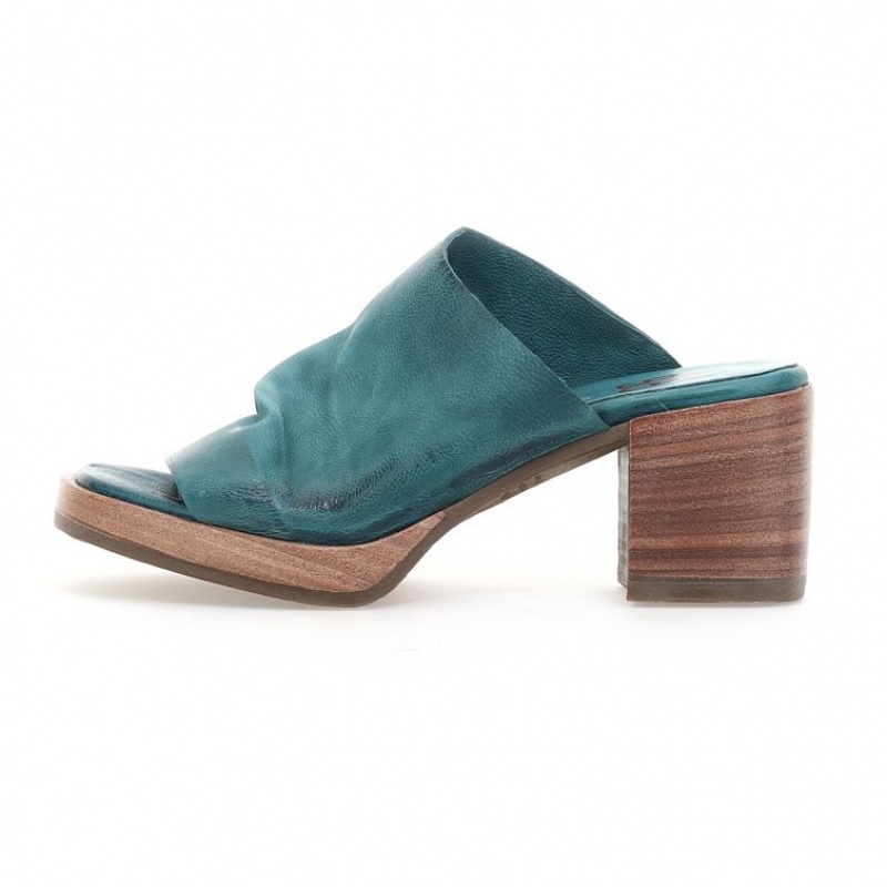 Green A.S.98 Aleesha Women's Sandals | CA-NZRTJ-0918