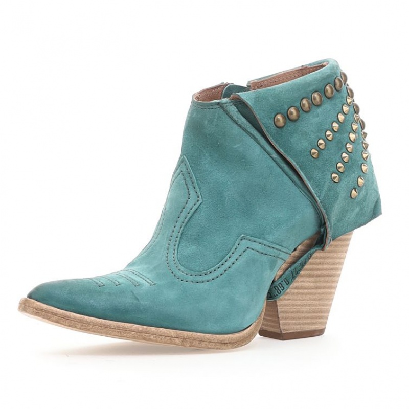 Green A.S.98 Blondie Women's Ankle boots | CA-IADUY-3120