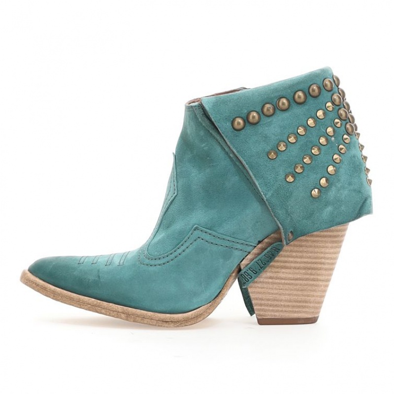 Green A.S.98 Blondie Women's Ankle boots | CA-IADUY-3120